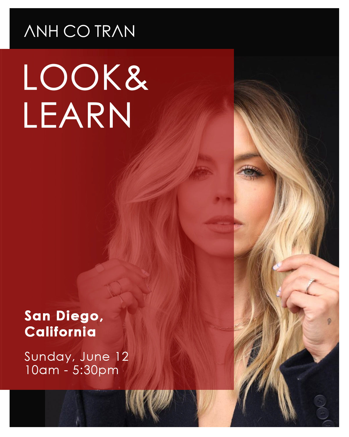 'Lived-in Hair' Look and Learn in San Diego, CA